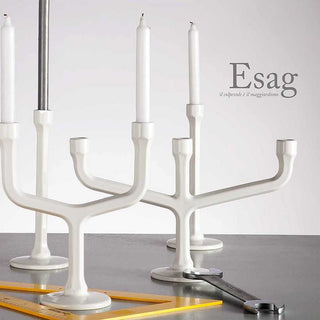Atipico Esag Big Candle Holder white ceramic - Buy now on ShopDecor - Discover the best products by ATIPICO design