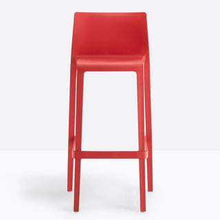 Pedrali Volt 678 stool for outdoor use with seat H.76 cm. Pedrali Red RO200 - Buy now on ShopDecor - Discover the best products by PEDRALI design