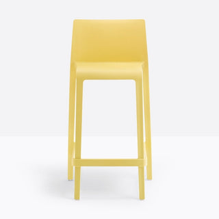 Pedrali Volt 678 stool for outdoor use with seat H.76 cm. Pedrali Yellow GI100 - Buy now on ShopDecor - Discover the best products by PEDRALI design