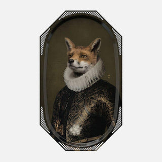Ibride Galerie de Portraits Le Renard tray/picture 34x57 cm. - Buy now on ShopDecor - Discover the best products by IBRIDE design