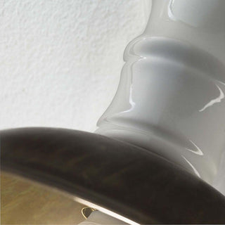 Il Fanale Mini Applique Ceramica Bianca wall lamp curva - Ceramic Buy now on Shopdecor