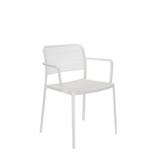 Kartell Audrey armchair Kartell White B1 - Buy now on ShopDecor - Discover the best products by KARTELL design