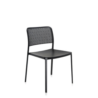 Kartell Audrey chair Kartell Black/Black N2 - Buy now on ShopDecor - Discover the best products by KARTELL design