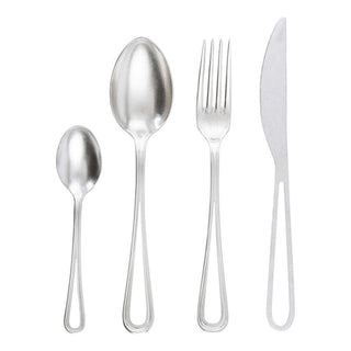 KnIndustrie Dem Set 24 cutlery - stonewashed steel - Buy now on ShopDecor - Discover the best products by KNINDUSTRIE design