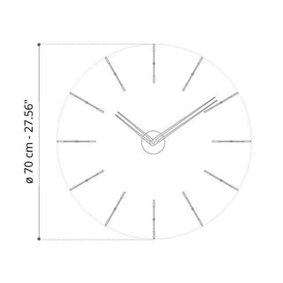 Nomon Mini Merlín 12T wall clock - Buy now on ShopDecor - Discover the best products by NOMON design