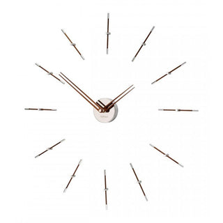 Nomon Mini Merlín 12T wall clock Chrome - Buy now on ShopDecor - Discover the best products by NOMON design