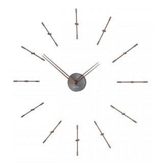 Nomon Mini Merlín 12T wall clock Graphite - Buy now on ShopDecor - Discover the best products by NOMON design