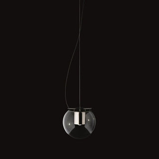 OLuce The Globe 827 suspension lamp nickel plated diam 20 cm. Buy now on Shopdecor