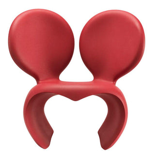 Qeeboo Don't F**K With The Mouse armchair Qeeboo Red - Buy now on ShopDecor - Discover the best products by QEEBOO design