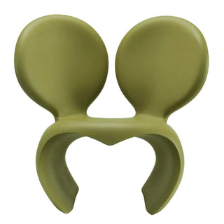Qeeboo Don't F**K With The Mouse armchair Qeeboo Green - Buy now on ShopDecor - Discover the best products by QEEBOO design