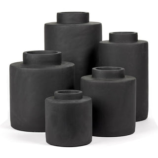 Serax Black Ancient vase L black h. 40 cm. - Buy now on ShopDecor - Discover the best products by SERAX design