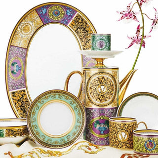Versace meets Rosenthal Barocco Mosaic ashtray 13 cm - Buy now on ShopDecor - Discover the best products by VERSACE HOME design
