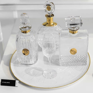 Vista Alegre My Rare Spirits Century whisky decanter with gold decoration - Buy now on ShopDecor - Discover the best products by VISTA ALEGRE design
